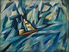 Sail boat by Amadeo de Souza Cardoso