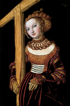 Saint Helena with the Cross by Lucas Cranach the Elder