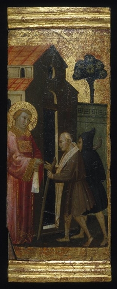 ''Saint Lawrence Distributing Alms to the Poor'' by Lorenzo di Niccolò