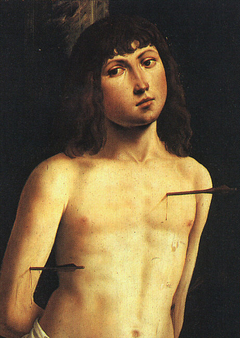 Saint Sebastian by Lorenzo Costa