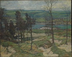 Sand Dunes near Lelant, Cornwall, England by Walter Elmer Schofield