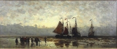 Seascape with Boats by William Merritt Chase