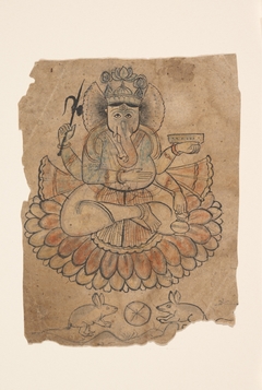 Seated Four-Armed Ganesha by Anonymous