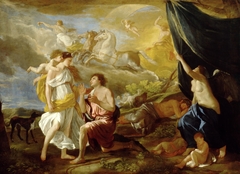 Selene and Endymion by Nicolas Poussin