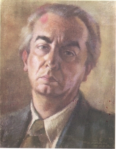 Self-portrait by Bela Pehan