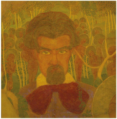 Self-portrait by Kazimir Malevich