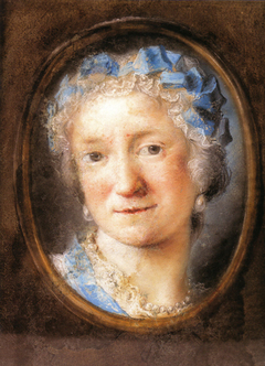 Self-portrait by Rosalba Carriera