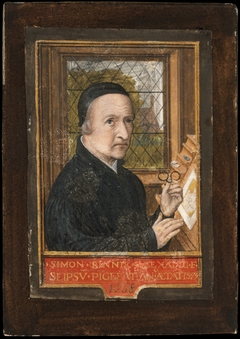 Self-portrait by Simon Bening