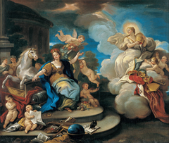 Series of the Four Parts of the World. Europe by Luca Giordano