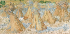 Sheaves of Wheat by Vincent van Gogh