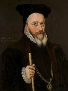 Sir William Cecil, 1st Baron Burghley KG (1520-1598) by Unknown Artist