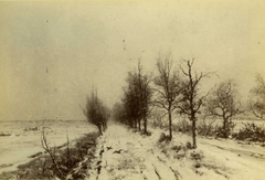 Sneeuwlandschap by Louis Apol