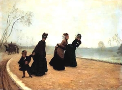 So cold! by Giuseppe De Nittis