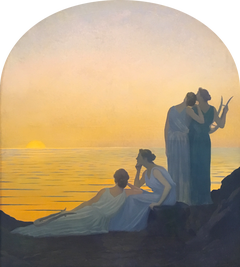 Soir antique, Alphonse Osbert by Alphonse Osbert