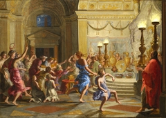 Solomon Worshipping Idols by Jacques Stella