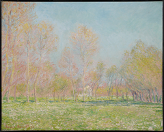 Spring in Giverny by Claude Monet