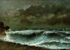 Squall on the Horizon by Gustave Courbet