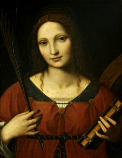 St. Catherine by Bernardino Luini