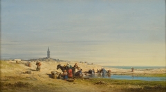 Strandgezicht by Jules Achille Noël