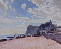 Summertime on the South Coast, Shaldon, Devon by William Page Atkinson Wells