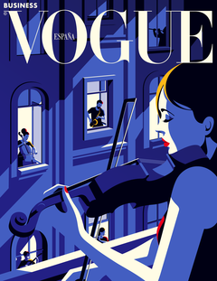 Symphonie Au Balconie - Vogue Spain by Malike Favre