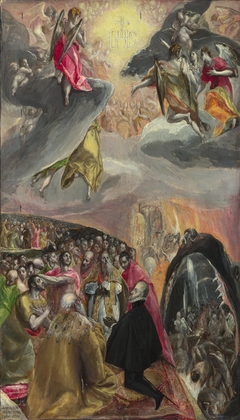 The Adoration of the Name of Jesus by El Greco