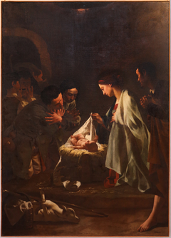 The Adoration of the Shepherds by Federiko Benković