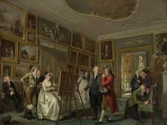 The Art Gallery of Jan Gildemeester Jansz by Adriaan de Lelie