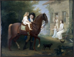 The Artist and his family by Jean-Antoine Laurent