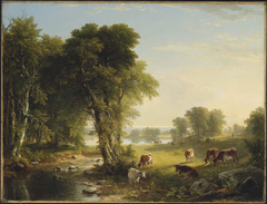 The Babbling Brook by Asher Brown Durand