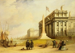 The Bellot Memorial at Greenwich Hospital by George Chambers