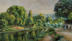 The Branch at Croissy by Auguste Renoir