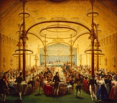 "The Ceremonial Dinner in Honour of the Moscow Governor-General Prince Dmitry Golitsyn" by Anonymous