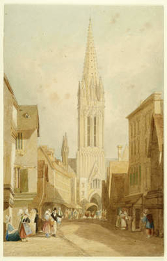 The Church of St Pierre, Caen by John Sell Cotman