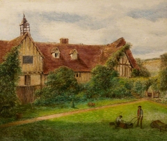 The Cottages, Ightham Mote, Kent by James Nasmyth