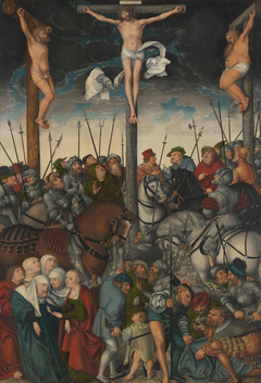 The Crucifixion by Lucas Cranach the Elder