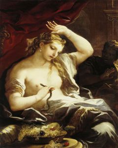 The Death of Cleopatra  by Luca Giordano