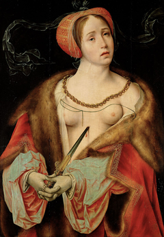 The Death of Lucretia by Joos van Cleve