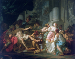 The Death of Seneca by Jacques-Louis David