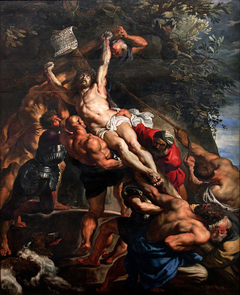 The Elevation of the Cross by Peter Paul Rubens