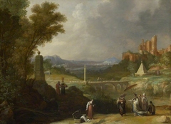 The Finding of the Infant Moses by Pharaoh's Daughter by Bartholomeus Breenbergh