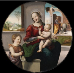 The Holy Family with Saint John the Baptist by Fra Bartolomeo