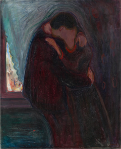 The Kiss by Edvard Munch