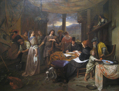 The Marriage of Tobias and Sarah (The Marriage Contract) by Jan Steen