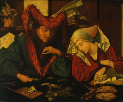 The Moneychanger and his Wife by Marinus van Reymerswaele