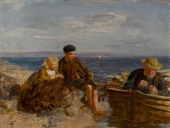 The Old Net - William McTaggart - ABDAG004473 by William McTaggart