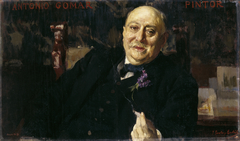 The painter Antonio Gomar y Gomar by Joaquín Sorolla