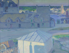 The Port of Concarneau by Max Kurzweil