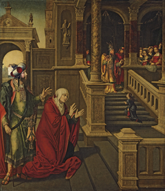 The Presentation of the Virgin in the Temple with Saints Anne and Joachim by Bernard van Orley