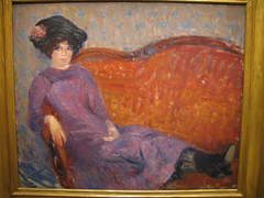 The Purple Dress by William Glackens